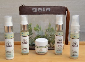 Kit de viaje productos faciales piel sensible